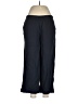 J.Jill 100% Cotton Chevron-herringbone Blue Casual Pants Size Med Petite - photo 1
