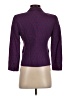 Fossil Polka Dots Purple Blazer Size 0 - photo 2