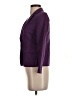 Fossil Polka Dots Purple Blazer Size 0 - photo 5