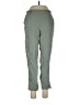 Maison d' Amelie Solid Green Casual Pants Size L - photo 1
