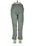 Maison d' Amelie Solid Green Casual Pants Size L - photo 2