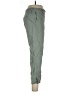 Maison d' Amelie Solid Green Casual Pants Size L - photo 4