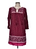 Old Navy 100% Rayon Burgundy 3/4 Sleeve Top Size M - photo 1