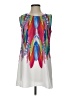 Unbranded Graphic White Cocktail Dress Size S - photo 1