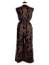 Shein Animal Print Brown Jumpsuit Size XL - photo 2