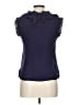 Leifsdottir Blue Sleeveless Blouse Size L - photo 2