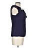 Leifsdottir Blue Sleeveless Blouse Size L - photo 4