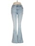 Express Hearts Blue Jeans Size Med Short - photo 1