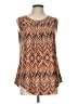 Unbranded Orange Sleeveless Blouse Size L - photo 1