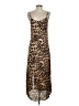 Hayden 100% Polyester Animal Print Brown Casual Dress Size S - photo 2