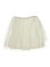 Crewcuts 100% Nylon Metallic Ivory Skirt Size 8 - photo 2