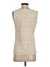 Susan Graver 100% Polyester Ivory Sleeveless Blouse Size XXS - photo 2
