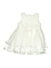 Rare Editions 100% Polyester Ivory White Dress 12-18 MO / 18 MO - photo 1