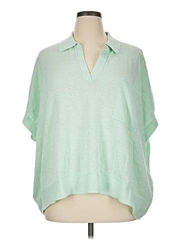 Banana Republic Factory Store Short Sleeve Blouse (view 1)
