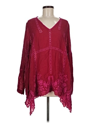 Johnny Was 3/4 Sleeve Blouse (view 1)