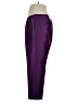 Talbots Purple Silk Pants Size 16W - photo 5