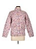 Bagatelle 100% Cotton Floral Pink Jacket Size L - photo 1