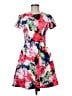 Milly Print Red Casual Dress Size 6 - photo 1