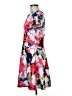 Milly Print Red Casual Dress Size 6 - photo 5