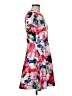 Milly Print Red Casual Dress Size 6 - photo 4