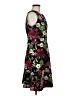 Spense Floral Black Cocktail Dress Size M - photo 4