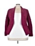 Torrid Burgundy Blazer Size 3X Plus (3) - photo 1