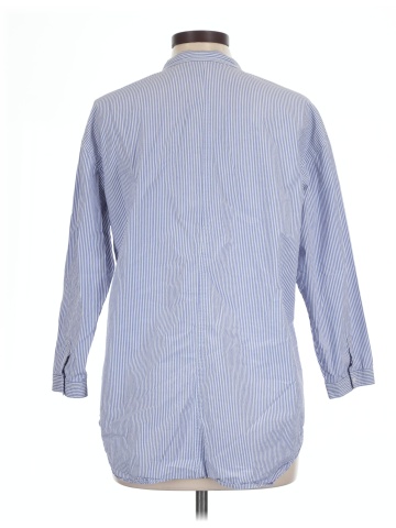 Trouve 3/4 Sleeve Button-Down Shirt (view 2)