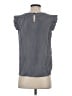 Monteau Gray Sleeveless Blouse Size S - photo 2