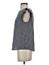 Monteau Gray Sleeveless Blouse Size S - photo 5