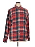 J.Crew 100% Cotton Plaid Red Long Sleeve Button-Down Shirt Size XL - photo 1