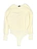 JLUXLABEL 100% Cotton Ivory Bodysuit Size M - photo 1
