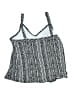 Just Be... Chevron-herringbone Black Swimsuit Top Size 3X - photo 2