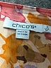 Chico's 100% Polyester Orange Long Sleeve Blouse Size XL (3) - photo 6
