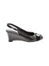 Brighton Black Wedges Size 8 1/2 - photo 1