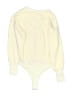 JLUXLABEL 100% Cotton Ivory Bodysuit Size M - photo 2
