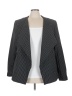 Lane Bryant Houndstooth Gray Blazer Size 28 - photo 1