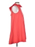 Mud Pie Solid Red Casual Dress Size S - photo 4