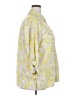 Elementz Print Yellow 3/4 Sleeve Blouse Size 3X - photo 4