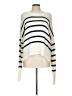 C&C California Stripes Ivory Pullover Sweater Size L - photo 1