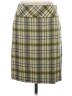 Ann Taylor LOFT Plaid Yellow Wool Skirt Size 4 Petite - photo 1