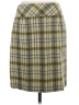Ann Taylor LOFT Plaid Yellow Wool Skirt Size 4 Petite - photo 2
