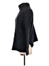 Andrea Jovine Tweed Black Turtleneck Sweater Size L - photo 5