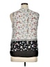 Rose + Olive Black Sleeveless Blouse Size XL - photo 2