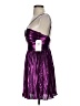 City Studio Metallic Purple Cocktail Dress Size 0 - photo 5
