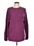 Croft & Barrow Purple Pullover Sweater Size L - photo 1