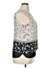 Rose + Olive Black Sleeveless Blouse Size XL - photo 4
