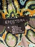 Etcetera 100% Polyester Teal 3/4 Sleeve Blouse Size 4 - photo 7