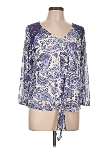 Harper 3/4 Sleeve Blouse (view 1)