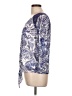 Harper Blue 3/4 Sleeve Blouse Size L - photo 5