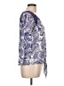 Harper Blue 3/4 Sleeve Blouse Size L - photo 4